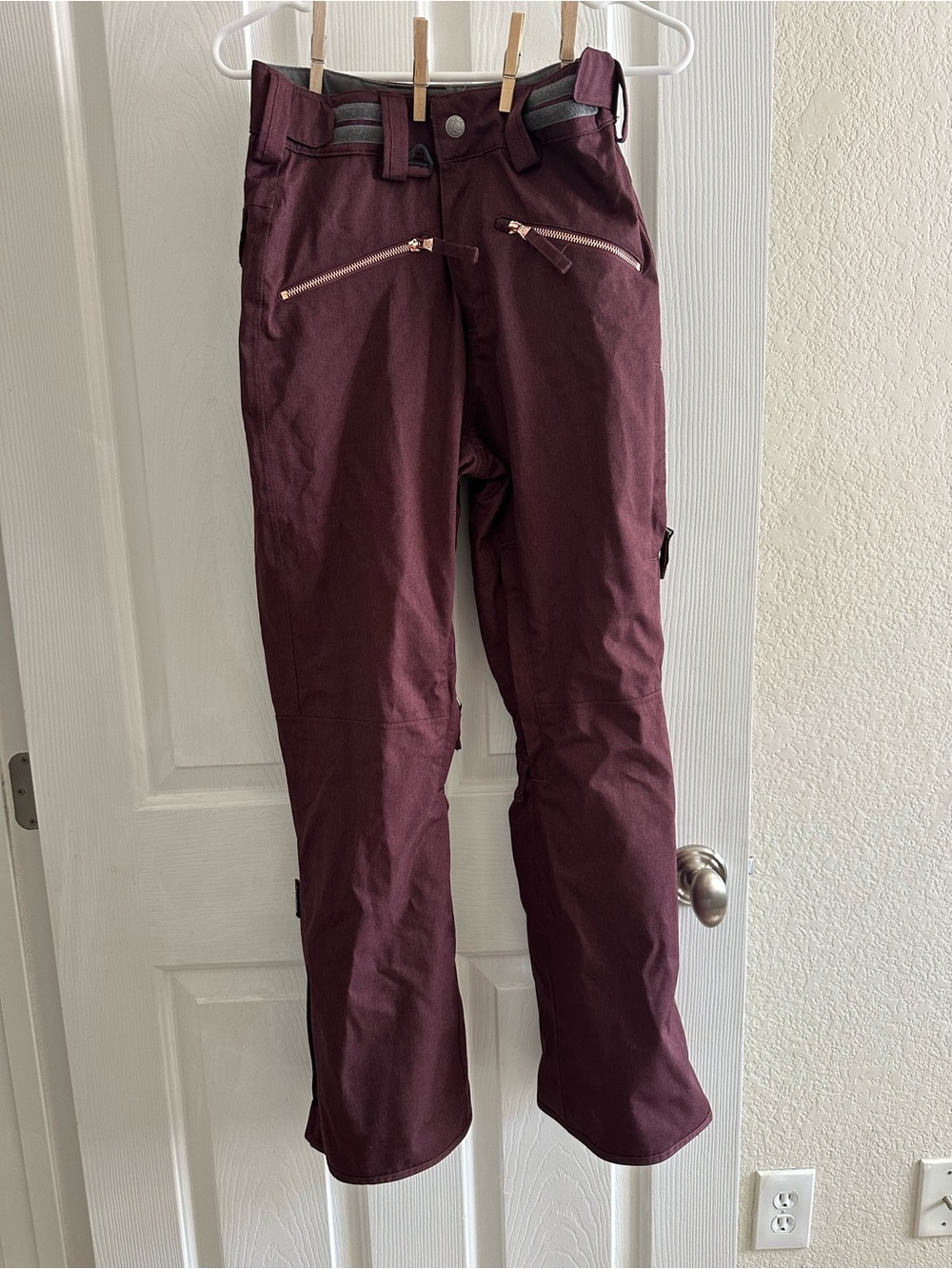 Women’s Maroon Snow/Ski/Snowboard Pants